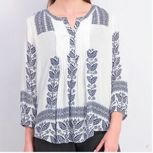 Daniel Rainn Pleated Tunic Top